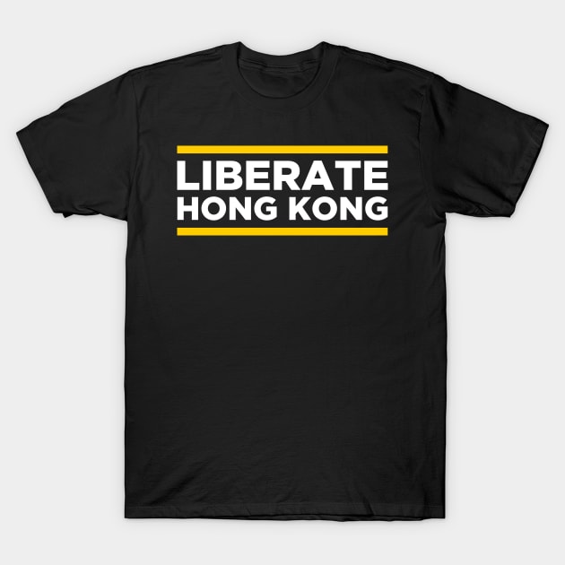 Liberate Hong Kong V.2 T-Shirt by boldifieder